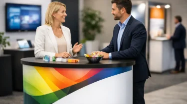 Branded Exhibition Counters That Work Harder