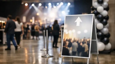 Correx Event Signage Boards for Busy Venues