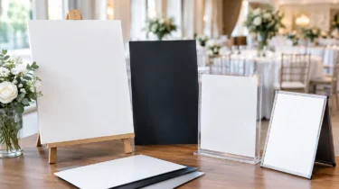 Best Materials for Event Signs at UK Venues